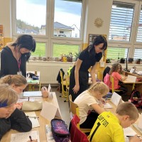 Den učitelů - deváťáci v roli učitelů