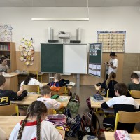 Den učitelů - deváťáci v roli učitelů