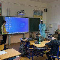 Den učitelů - deváťáci v roli učitelů