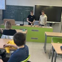 Den učitelů - deváťáci v roli učitelů