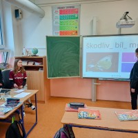 Den učitelů - deváťáci v roli učitelů