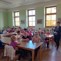 Beseda s paní starostkou Boženou Kudláčkovou 3.A a 3.B