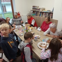 Návštěva v dubenském domově seniorů Na Pláni