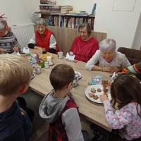 Návštěva v dubenském domově seniorů Na Pláni