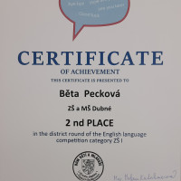 SOUTĚŽ V ANGLIČTINĚ