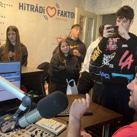 Exkurze deváťáků do Českého rozhlasu a Hitrádia Faktor
